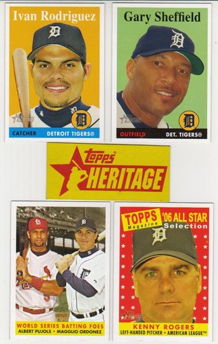 2007 topps heritage base - 2007,