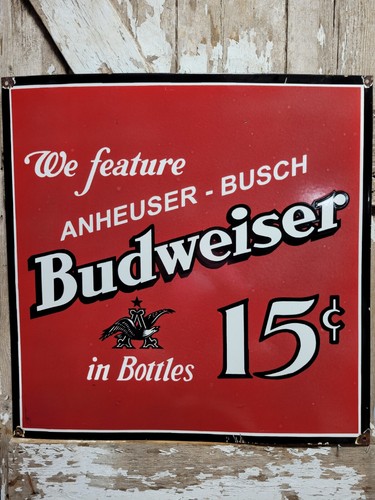 Vintage budweiser porcelain - budweiser,
