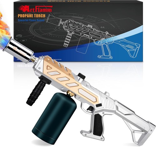 Powerful flame thrower - thrower, torch