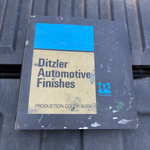 Vintage ditzler ppg - ppg, automotive