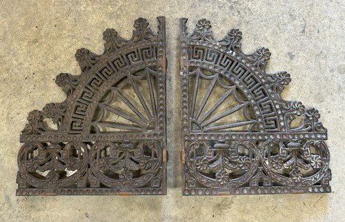 Antique cast iron porch - antique,