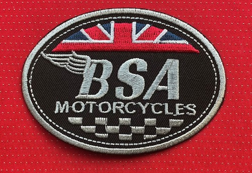 Bsa motorcycle union jack - motorcycle,