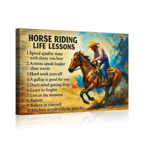 Horse riding life lessons - horse,