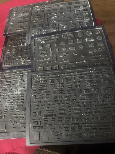 Lot vintage metal - of,