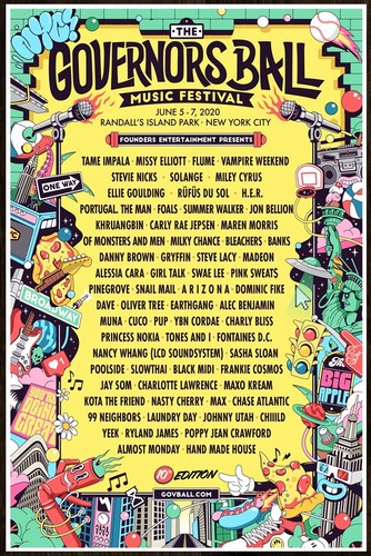 Governors ball nyc 2020 ltd - ball,