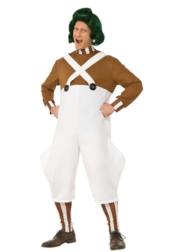 Mens deluxe oompa loompa - oompa,