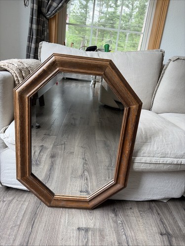 Vintage octagonal beveled wall - vintage,