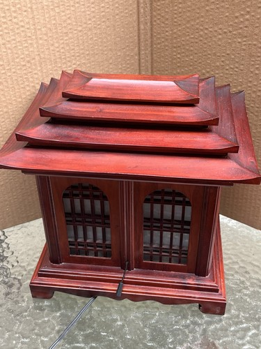 Japanese pagoda table lamp - japanese,