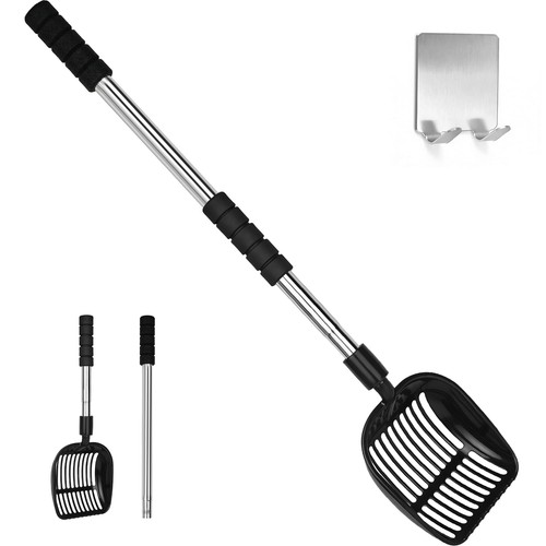 Cat litter scoop metal - cat,