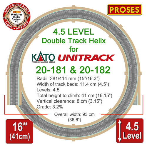 Level helix kato 20 - level,