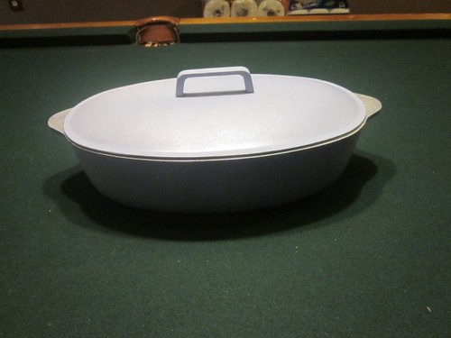 Vintage aluminum blue 9 - vintage, 15"