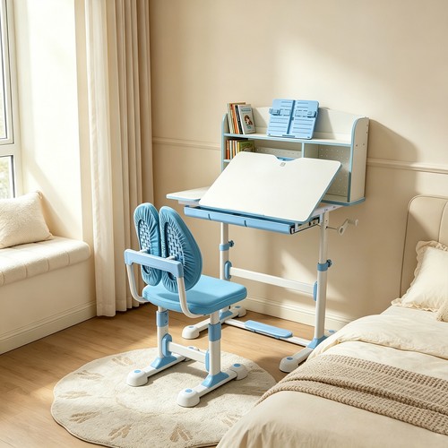 Adjustable kids desk tilt - adjustable,