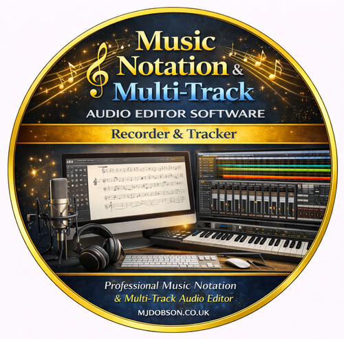 Music notation audio editor - notation,