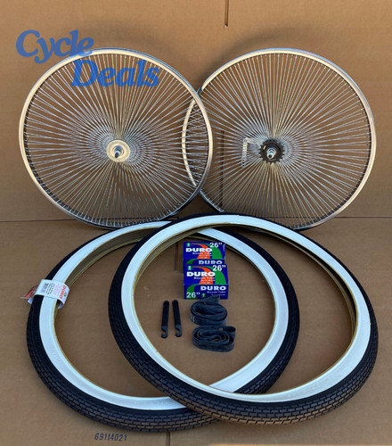 Bicycle steel chrome - 26", 144