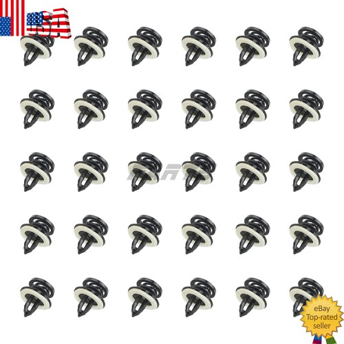 Door panel trim fastener clips - door,
