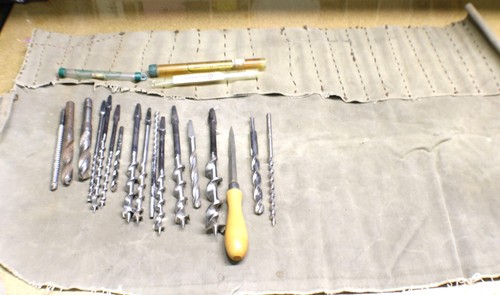 Vtg auger drill - auger, set