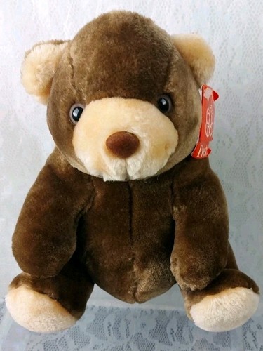 Fiesta teddy bear - plush, brown