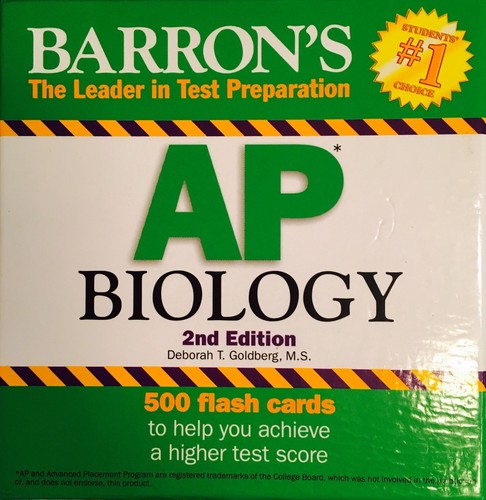 Barrons biology flash - barrons, cards