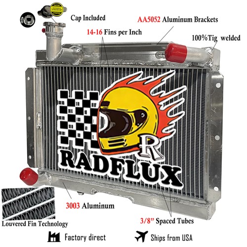 All aluminum cooling radiator - aluminum,