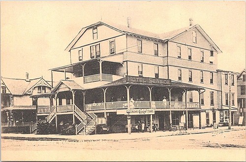 Lithograph wildwood hotel - wildwood, nj