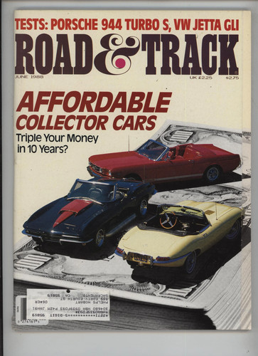 Road track june 1988 - &,