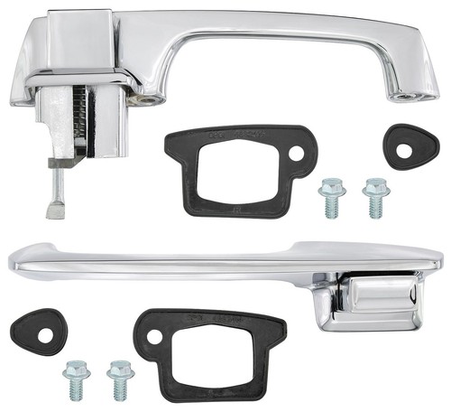 Restoparts chrome outside door - restoparts,