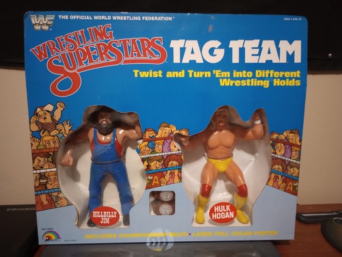 Vintage wwf superstars tag - wwf,
