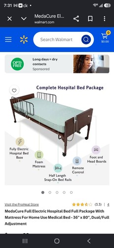Full electric hospital bed - electric,