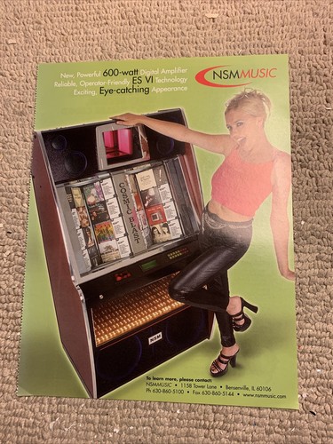 Nsm jukebox es vi - 11-8, 1/4"