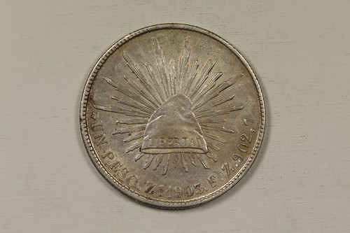 1903 mexico peso zacatecas - mexico,