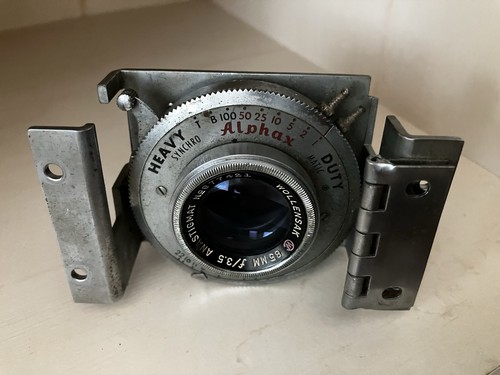 Wollensak anastigmat 85mm - anastigmat,