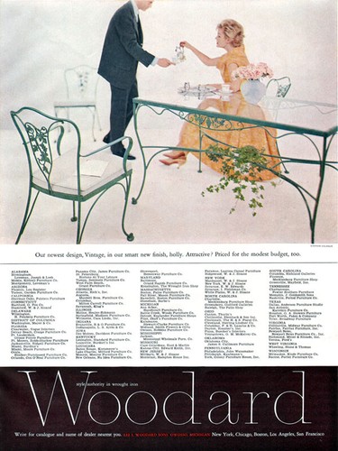 Woodard wrought iron furniture - woodard,