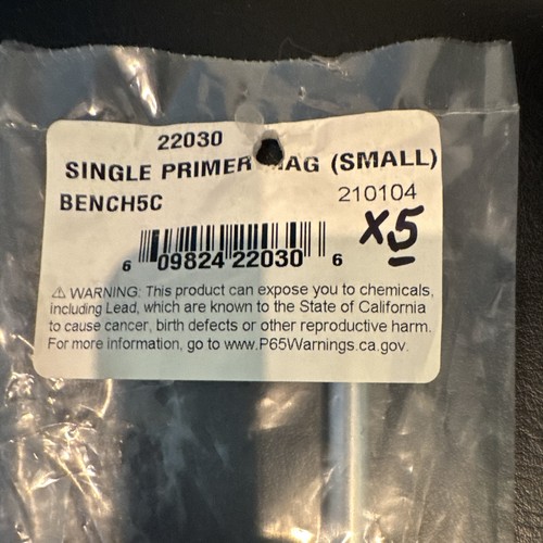 Dillon rl550 small primer - dillon,