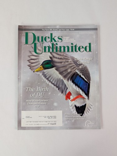 Ducks unlimited magazine - ducks,