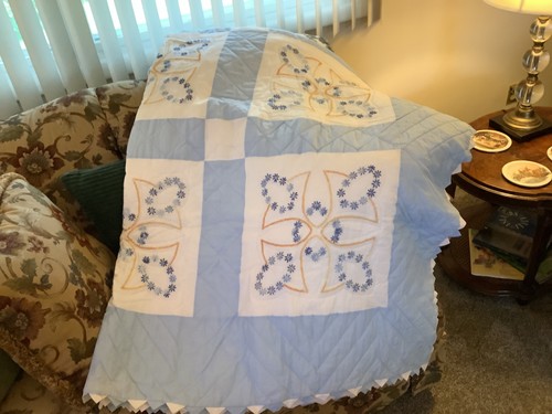 New vintage handmade - handmade, blue