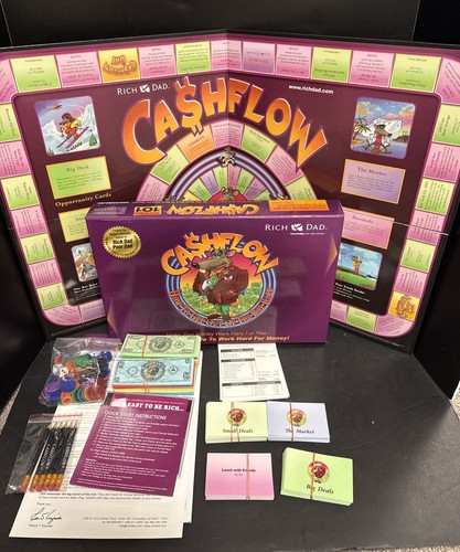 Cashflow board game robert - cashflow,