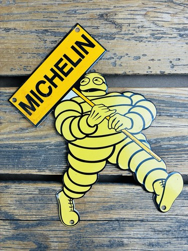 Vintage 12x9 michelin man - vintage,