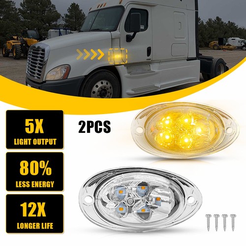Amber led side marker - 2x, turn