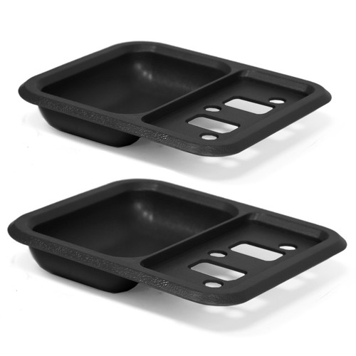 Inside door handle cup black - inside,