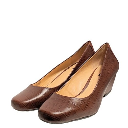 Alex marie brown faux croc - brown,
