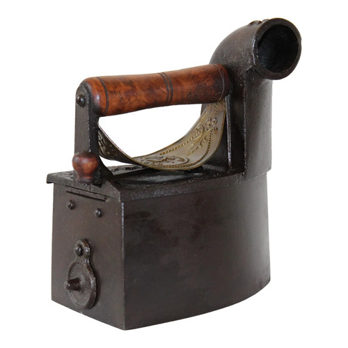 Antique cast iron charcoal - antique,