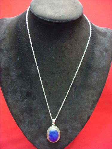 Custom made lapis pendant - pendant, +