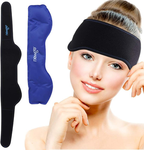 Headache ice pack head - headache,