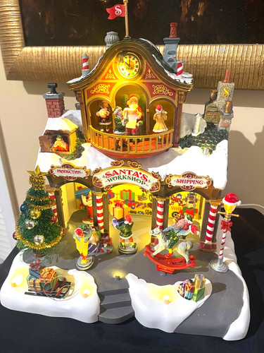 Lemax santa workshop - lemax, santa's