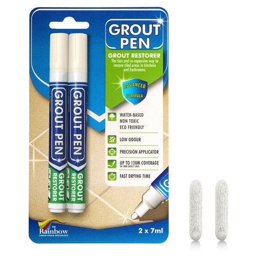 Grout pen ivory tile paint - grout,
