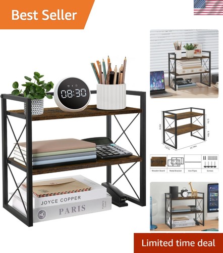 Desktop shelf organizer 2 - desktop,