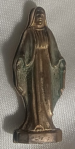 Vintage pocket shrine statue - pocket,