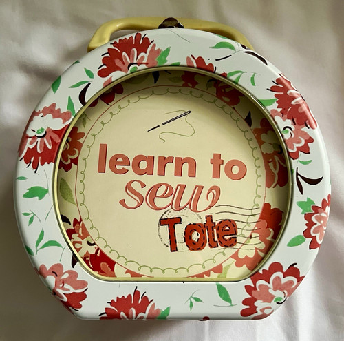 Learn sew tote - tote, metal