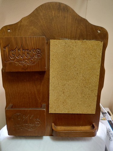 Vintage 1970s wooden - vintage, wall