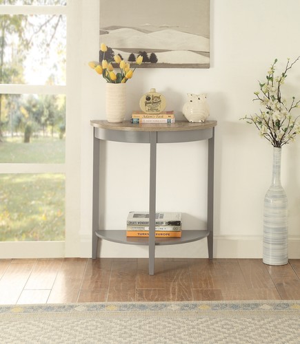 Half moon console table - console,